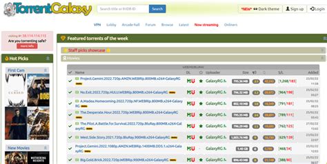 torrent galaxy|beste torrent sites 2022.